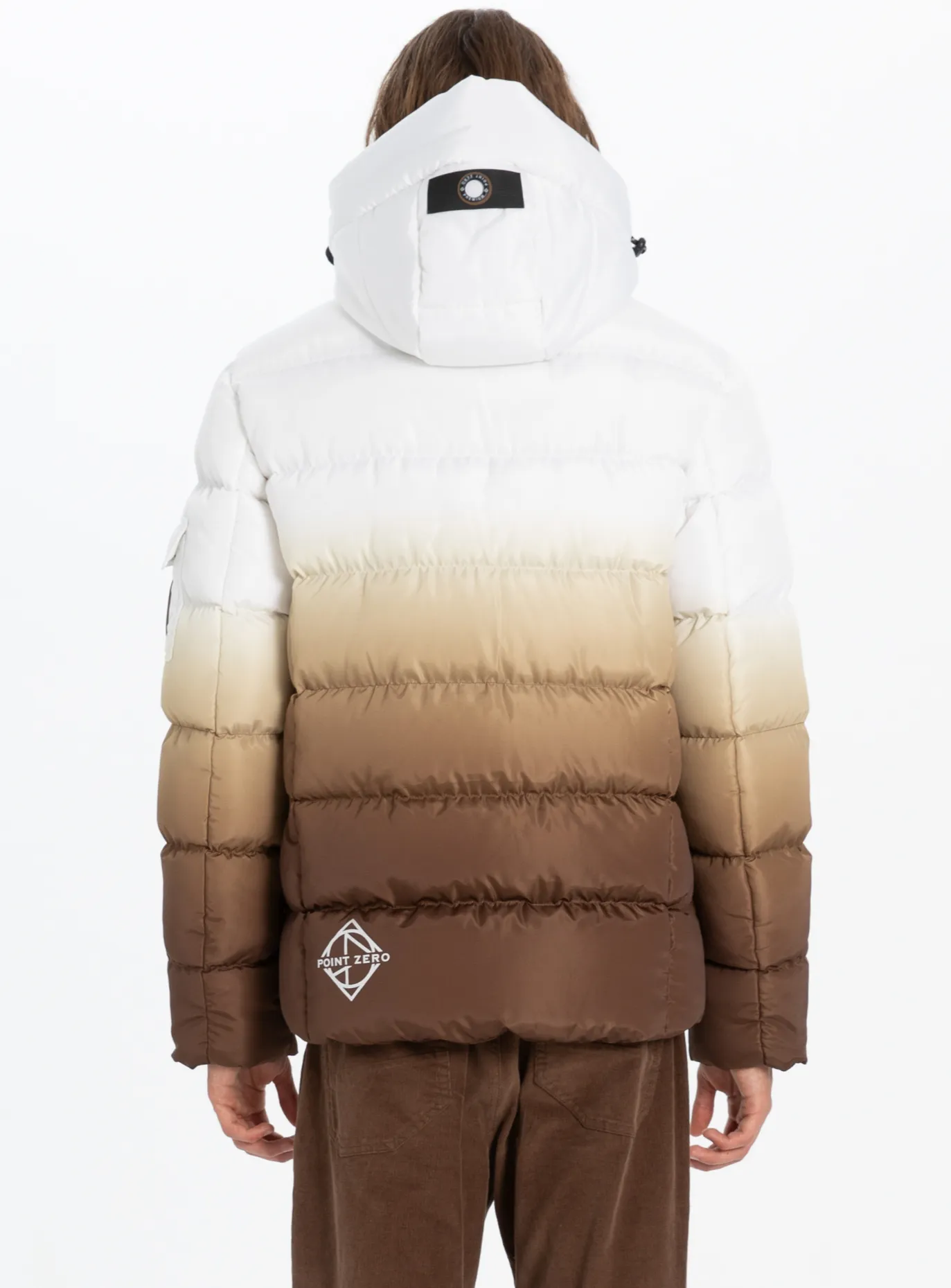 AKSEL| Dip Dye Puffer Jacket || AKSEL| Veste polaire Dip Dye sold by Point Zero product image thumbnail 5