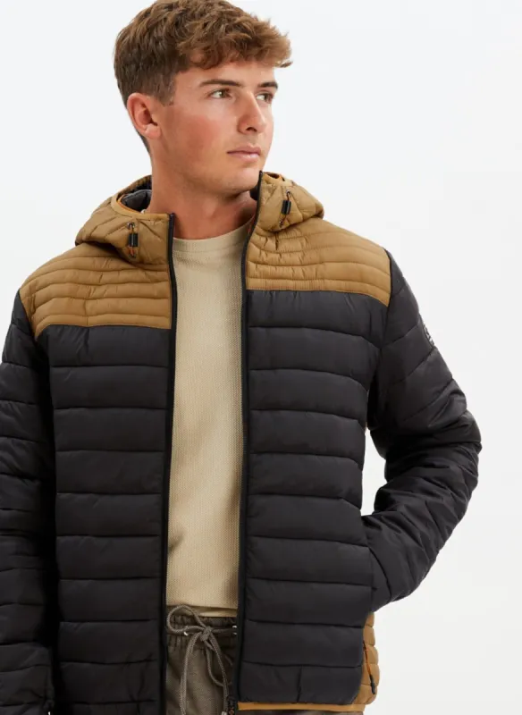 ALFRED | Color block ultralight jacket || ALFRED |  Veste ultralégère color block sold by Point Zero
