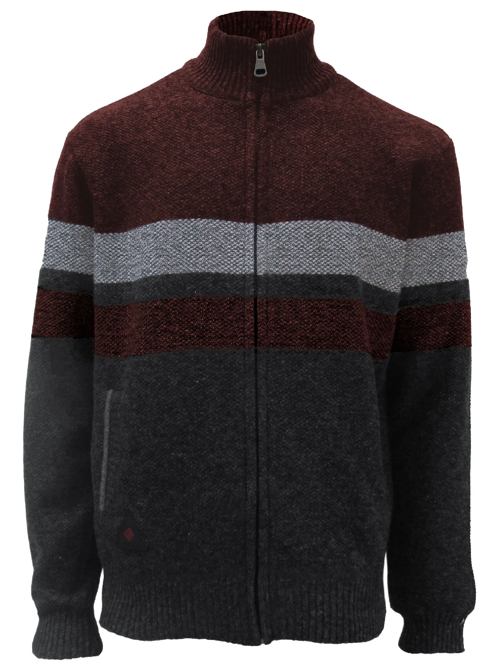 TIMMY | Textured striped knit || TIMMY | Maille rayée texturée sold by Point Zero