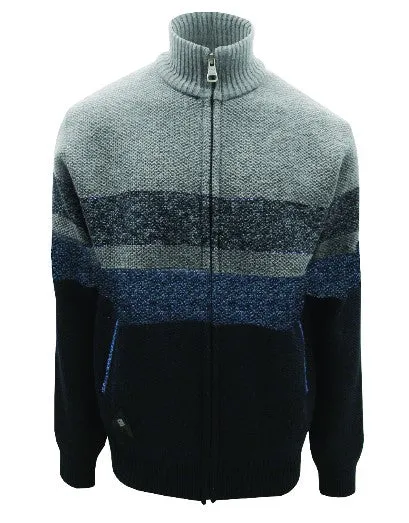 TIMMY | Textured striped knit || TIMMY | Maille rayée texturée sold by Point Zero product image thumbnail 4