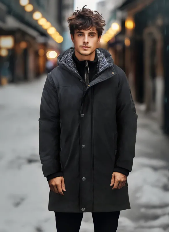 NATANEL | Classic Parka Jacket || NATANEL | Veste polaire non matelassée sold by Point Zero