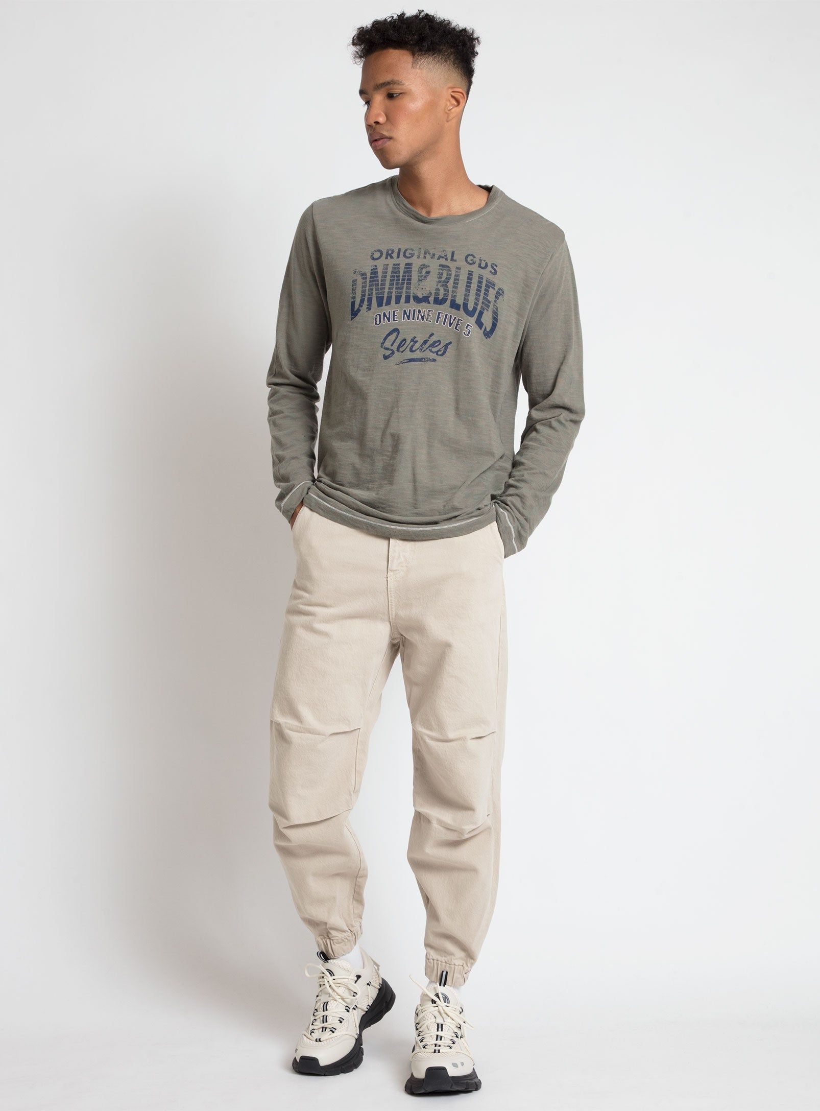 TOR | PRINTED LONG SLEEVE CREWNECK T-SHIRT||TOR | T-SHIRT IMPRIMÉ À MANCHES LONGUES ET À COL RAS DU COU sold by Point Zero product image thumbnail 4