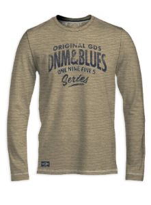 TOR | PRINTED LONG SLEEVE CREWNECK T-SHIRT||TOR | T-SHIRT IMPRIMÉ À MANCHES LONGUES ET À COL RAS DU COU sold by Point Zero