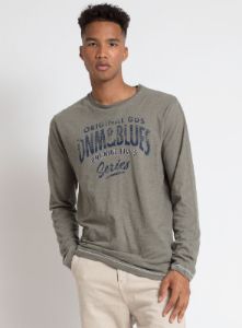 TOR | PRINTED LONG SLEEVE CREWNECK T-SHIRT||TOR | T-SHIRT IMPRIMÉ À MANCHES LONGUES ET À COL RAS DU COU sold by Point Zero