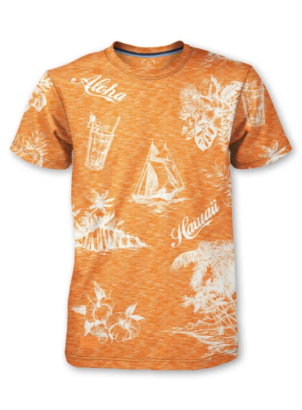 ROY | All over printed T-shirt ||ROY | T-shirt entièrement imprimé sold by Point Zero