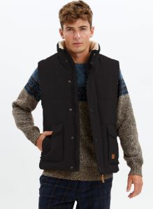 KELSO | Sherpa Puffer Vest || KELSO | Gilet polaire en sherpa sold by Point Zero
