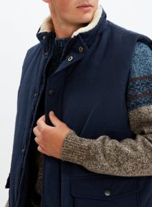 KELSO | Sherpa Puffer Vest || KELSO | Gilet polaire en sherpa sold by Point Zero