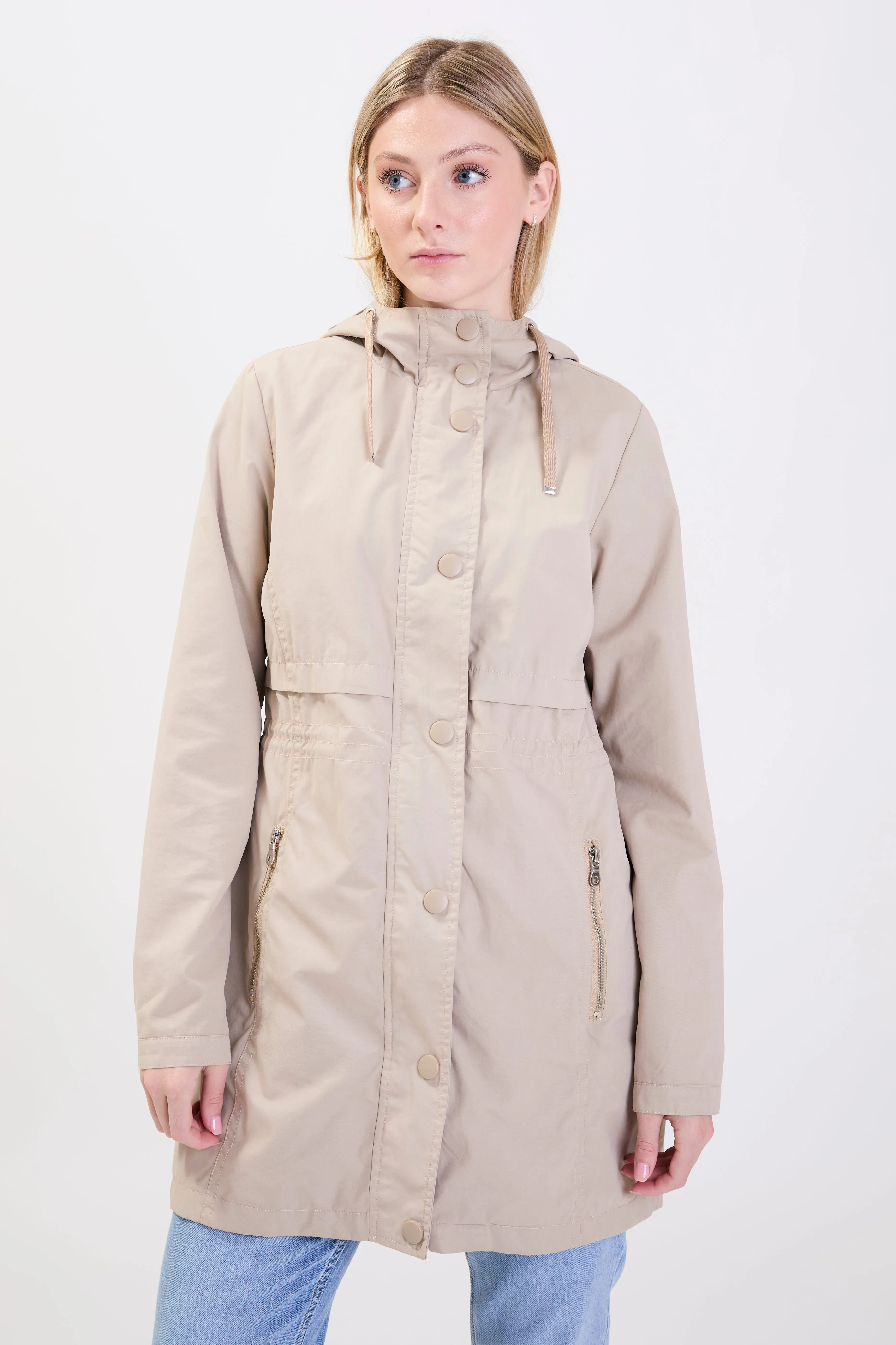 BLAKELY | Hooded rain jacket || BLAKELY | Manteau de pluie a capuchon sold by Point Zero