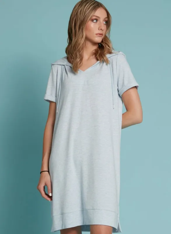 VEYA | Short hoodie dress || VEYA | Robe courte à capuche sold by Point Zero