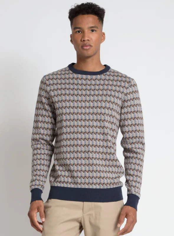 KNOX | Crewneck textured sweater||KNOX | Pull texturé à col rond sold by Point Zero