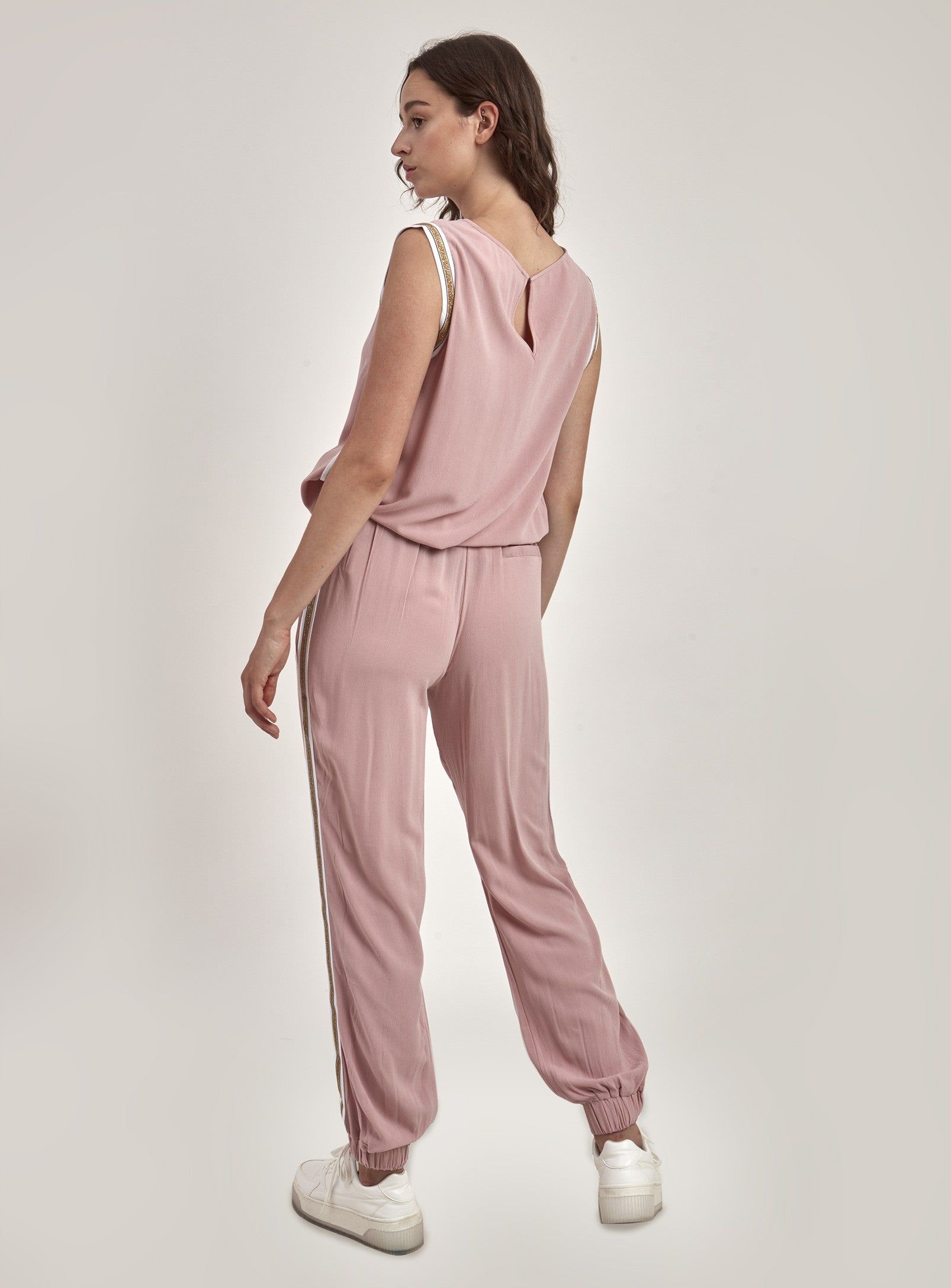 SLEEVELESS BLOUSE-BLUSH sold by Point Zero product image thumbnail 3