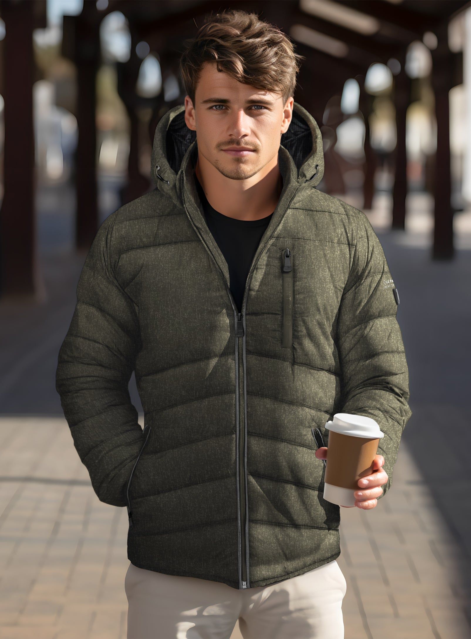 LOWELL | Detachable hood ultralight jacket || LOWELL | Veste ultralégère matelassée sold by Point Zero product image thumbnail 18
