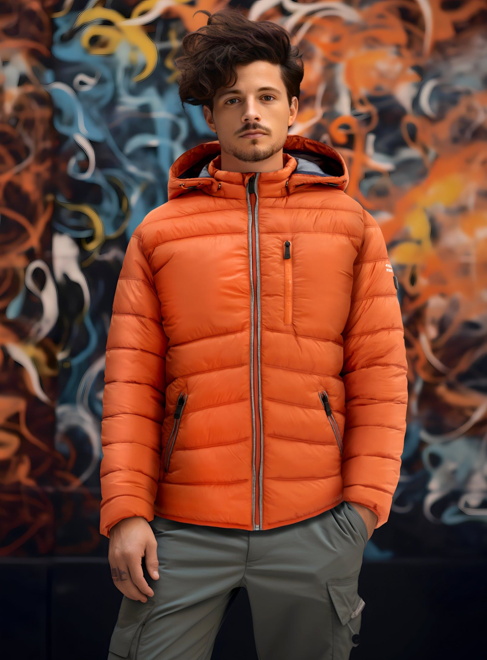 LOWELL | Detachable hood ultralight jacket || LOWELL | Veste ultralégère matelassée sold by Point Zero