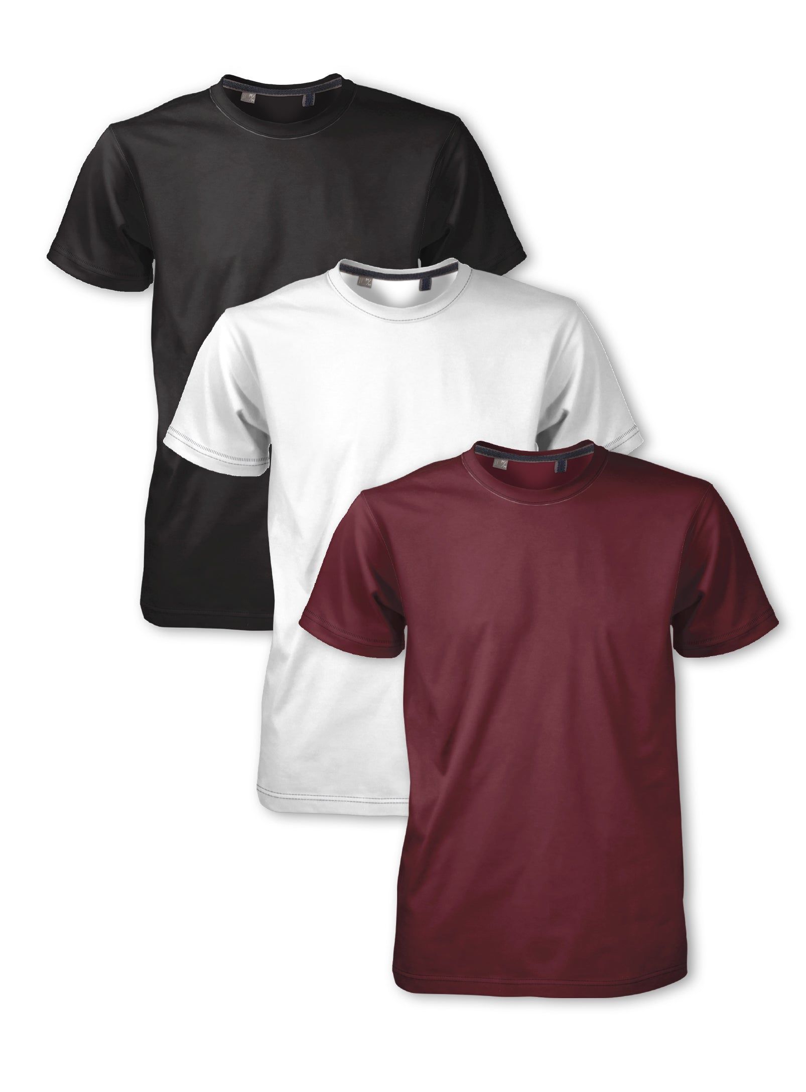 3-Pack Cotton Crew T-shirt || Paquet de 3 t-shirts col rond en coton sold by Point Zero product image thumbnail 16