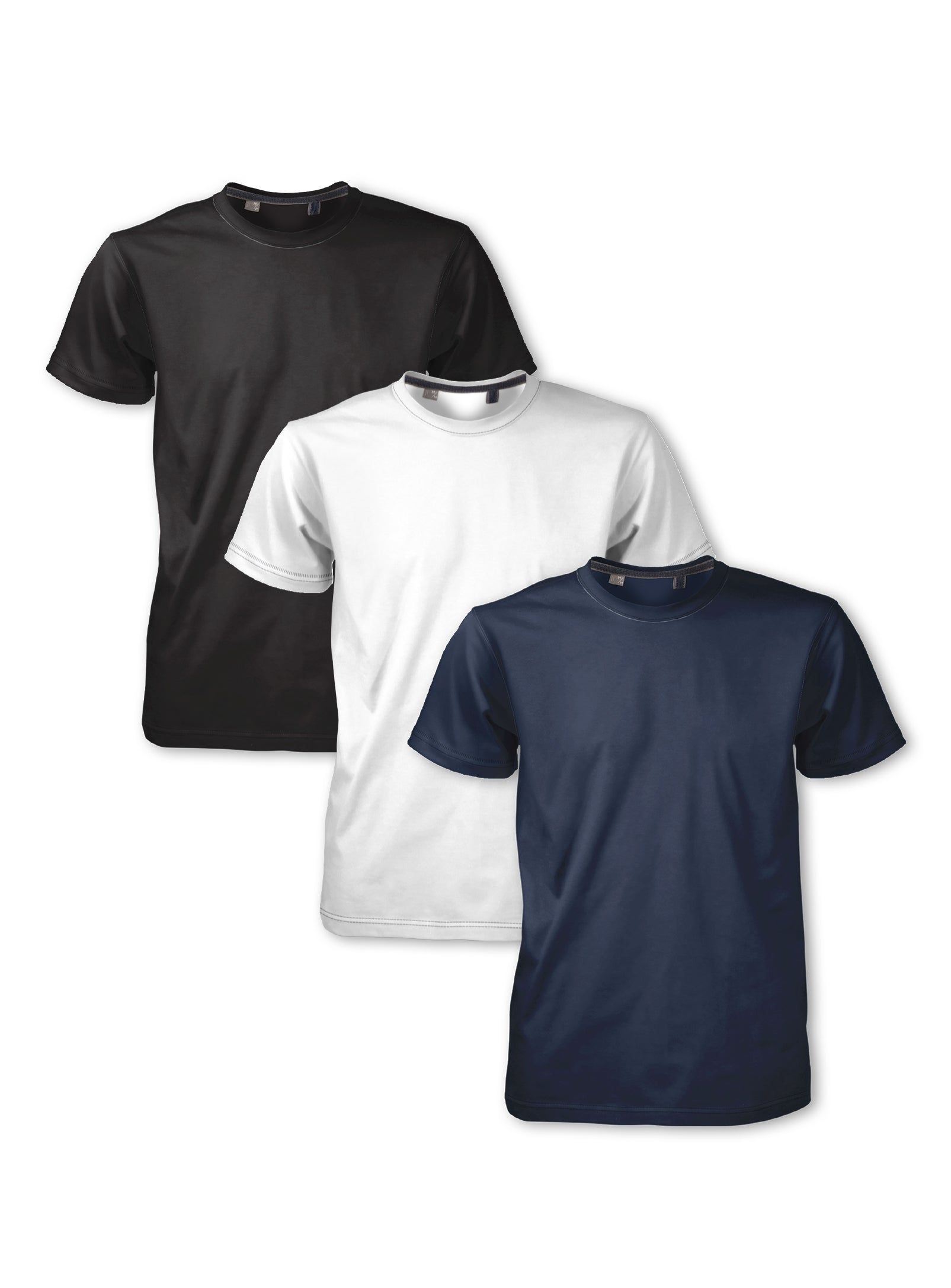 3-Pack Cotton Crew T-shirt || Paquet de 3 t-shirts col rond en coton sold by Point Zero product image thumbnail 10