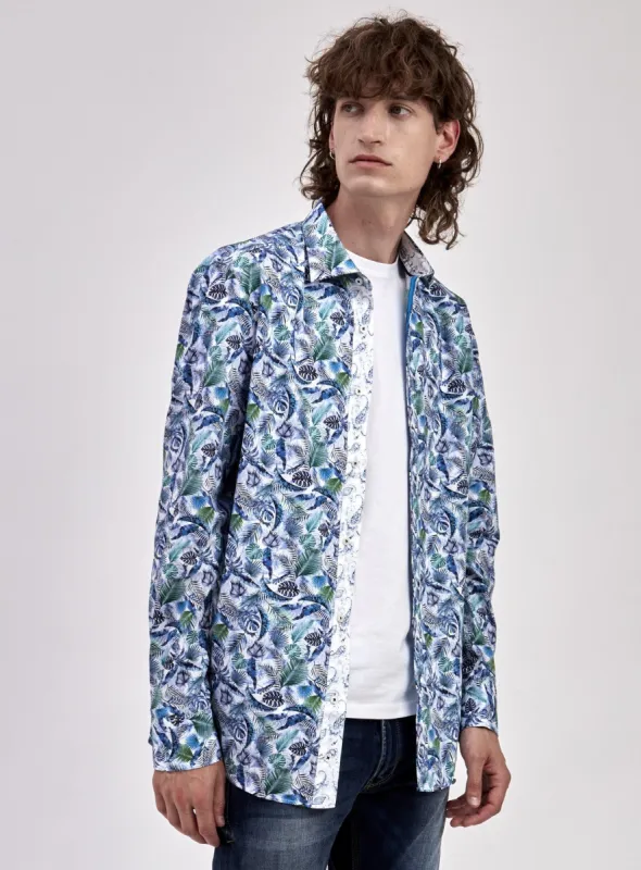 SEMI-FIT SHIRT | OPTIC-OPTICWHITE sold by Point Zero