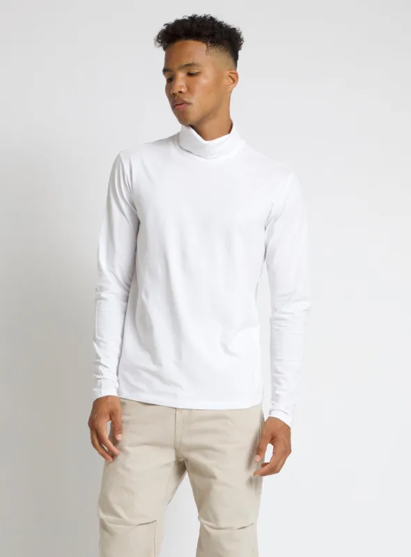 OWEN | ORGANIC COTTON TURTLENECK T-SHIRT||OWEN | T-SHIRT COL ROULÉ EN COTON BIOLOGIQUE sold by Point Zero