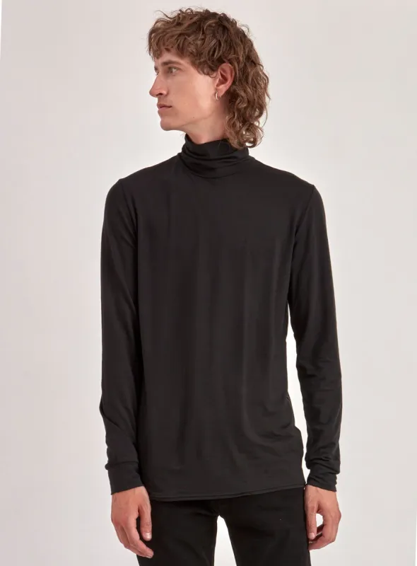 OWEN | ORGANIC COTTON TURTLENECK T-SHIRT||OWEN | T-SHIRT COL ROULÉ EN COTON BIOLOGIQUE sold by Point Zero