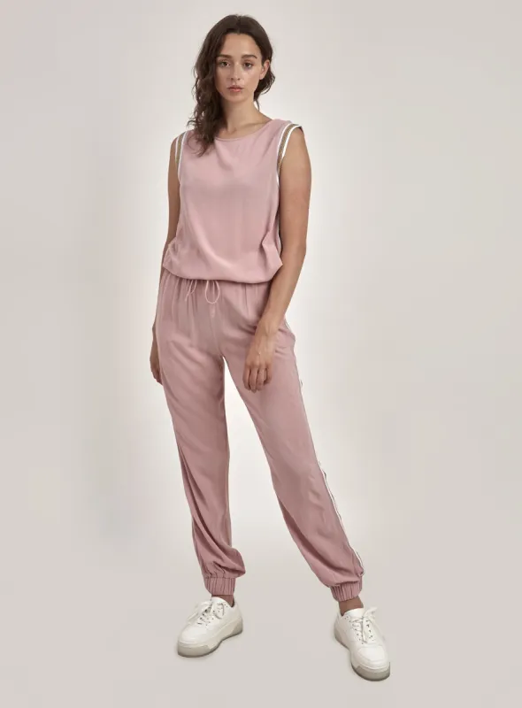 SLEEVELESS BLOUSE-BLUSH sold by Point Zero