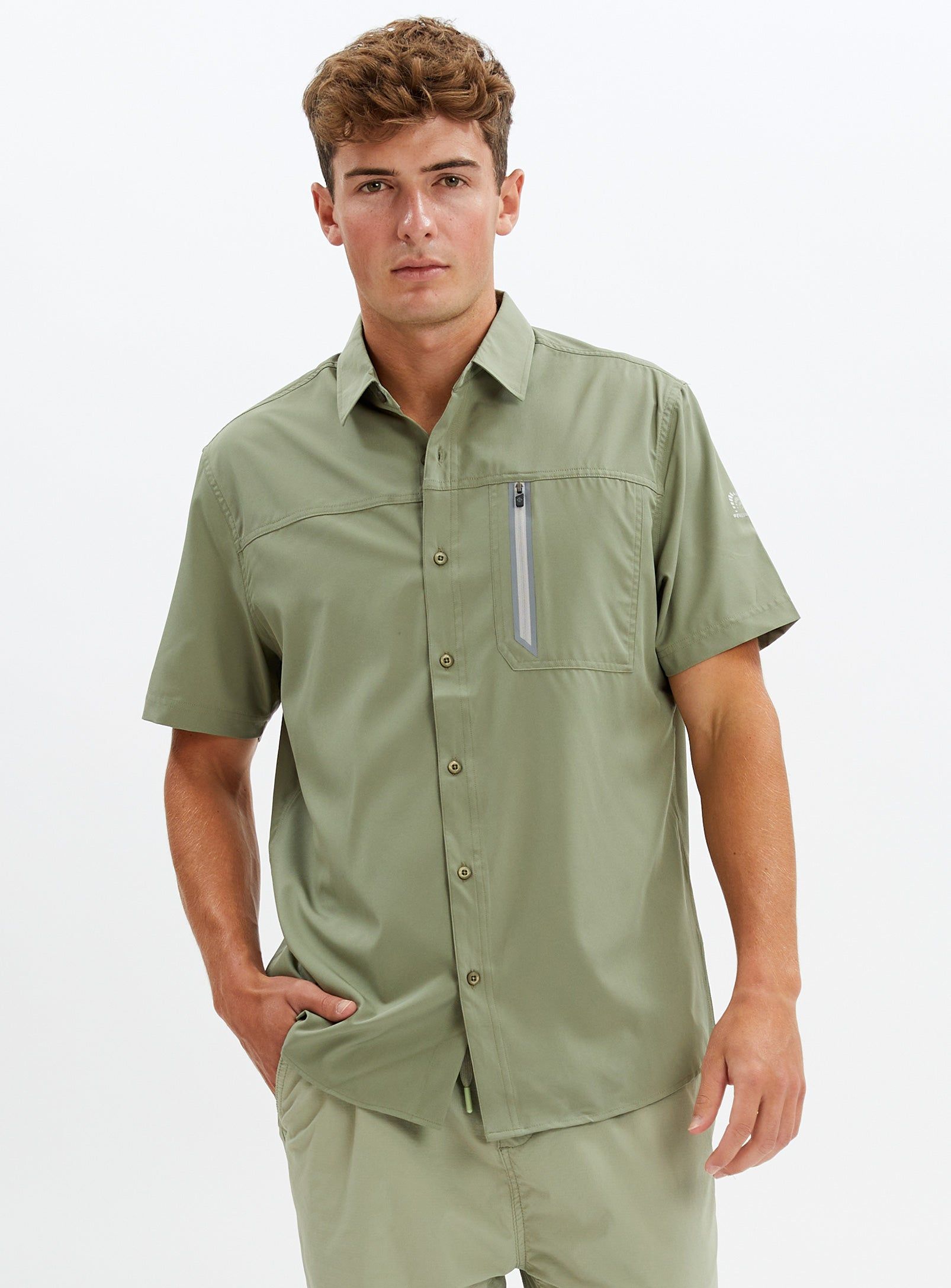 WAYY | Solid 4-way-stretch dry edition shirt || WAYY | Chemise solide en édition sèche extensible dans les 4 sens sold by Point Zero product image thumbnail 16