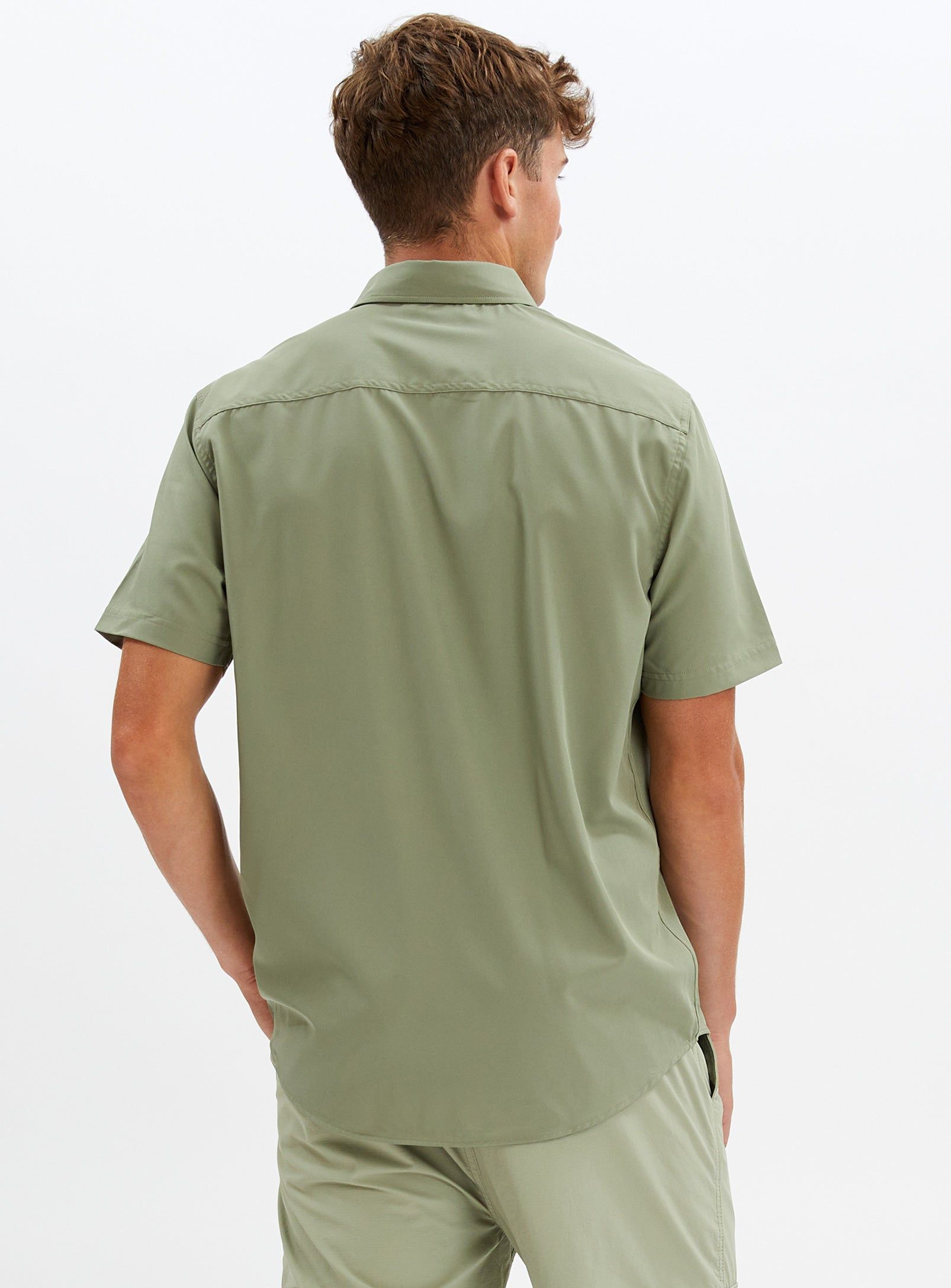 WAYY | Solid 4-way-stretch dry edition shirt || WAYY | Chemise solide en édition sèche extensible dans les 4 sens sold by Point Zero product image thumbnail 20