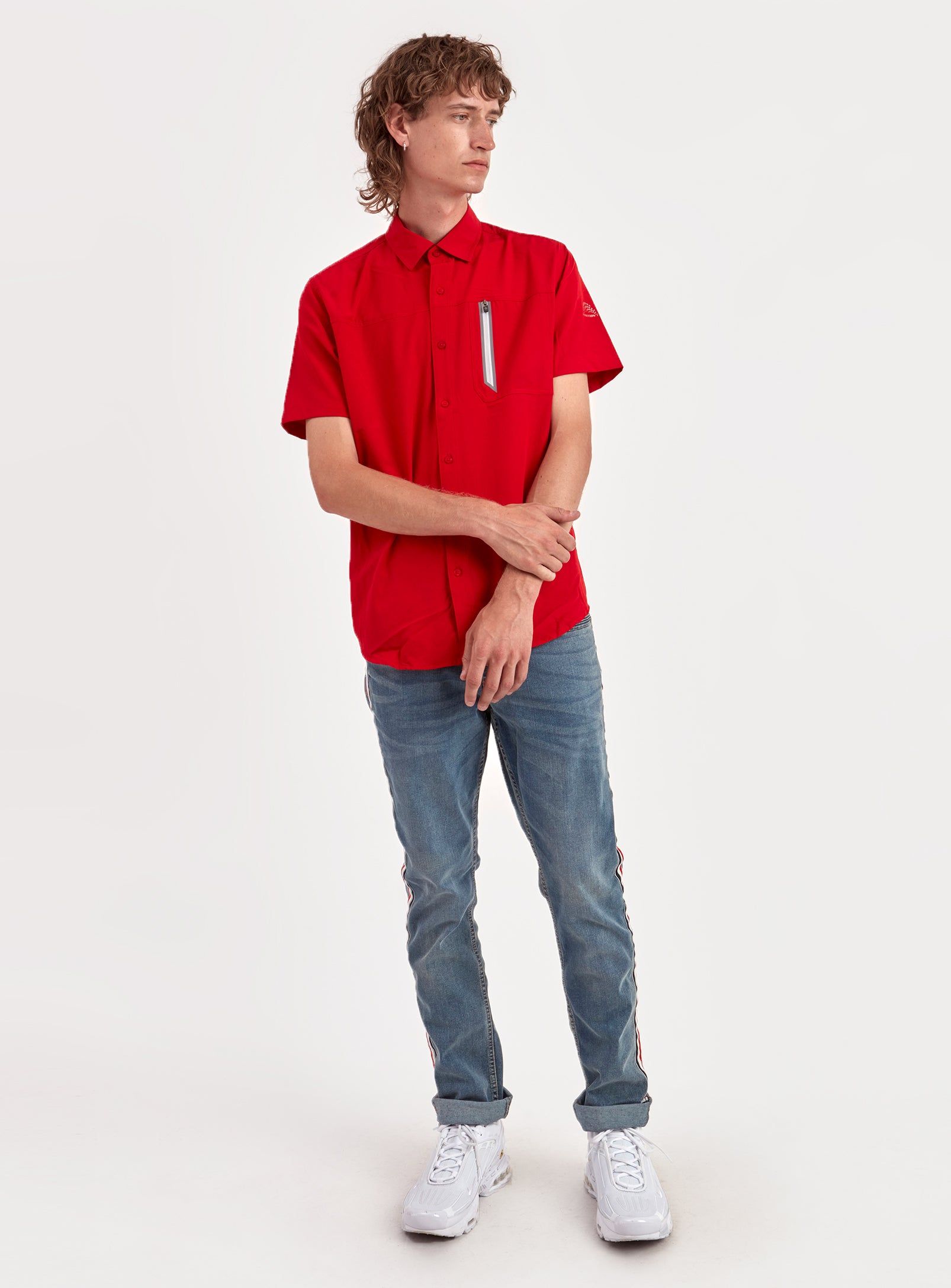 WAYY | Solid 4-way-stretch dry edition shirt || WAYY | Chemise solide en édition sèche extensible dans les 4 sens sold by Point Zero product image thumbnail 15