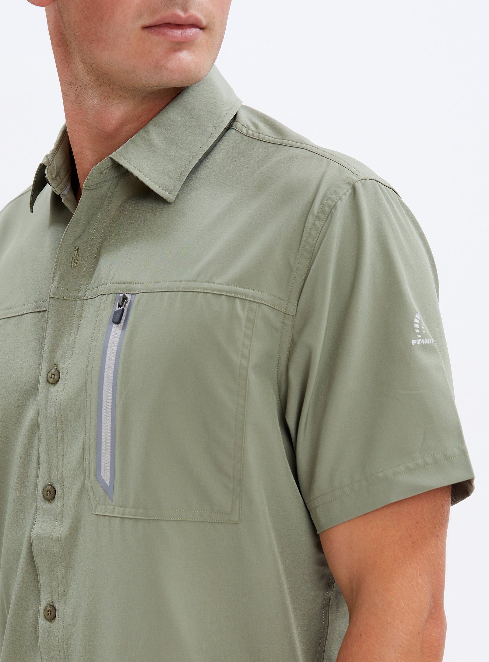 WAYY | Solid 4-way-stretch dry edition shirt || WAYY | Chemise solide en édition sèche extensible dans les 4 sens sold by Point Zero product image thumbnail 22