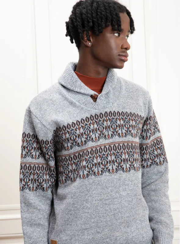 【Stone 】KNIT◆7915557XB STONE ISLAND Marina Knitted Nylon Rope Sweater 'Black