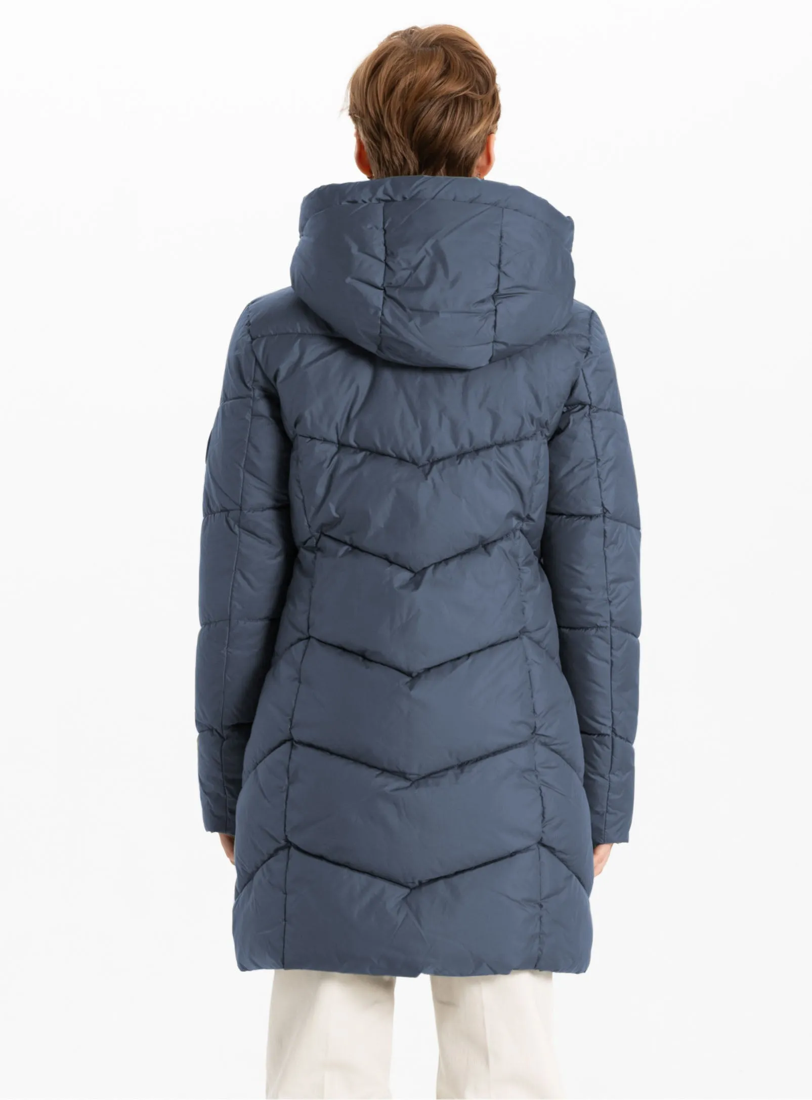 JOSEPHINA| Classic Long Puffer ||JOSEPHINA| Doudoune longue classique sold by Point Zero product image thumbnail 4