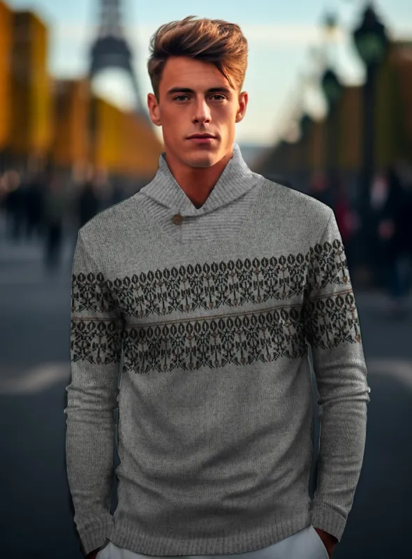 CHARLY| Textured Sweater||CHARLY|Pull Texturé sold by Point Zero