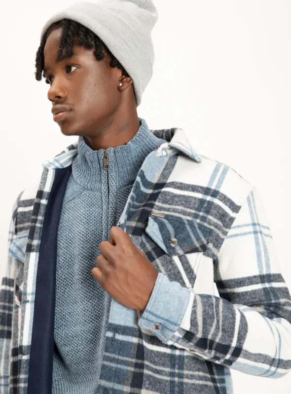 JOHN | Checkered pattern Shirt||JOHN | Chemise à motif à Carreaux. sold by Point Zero