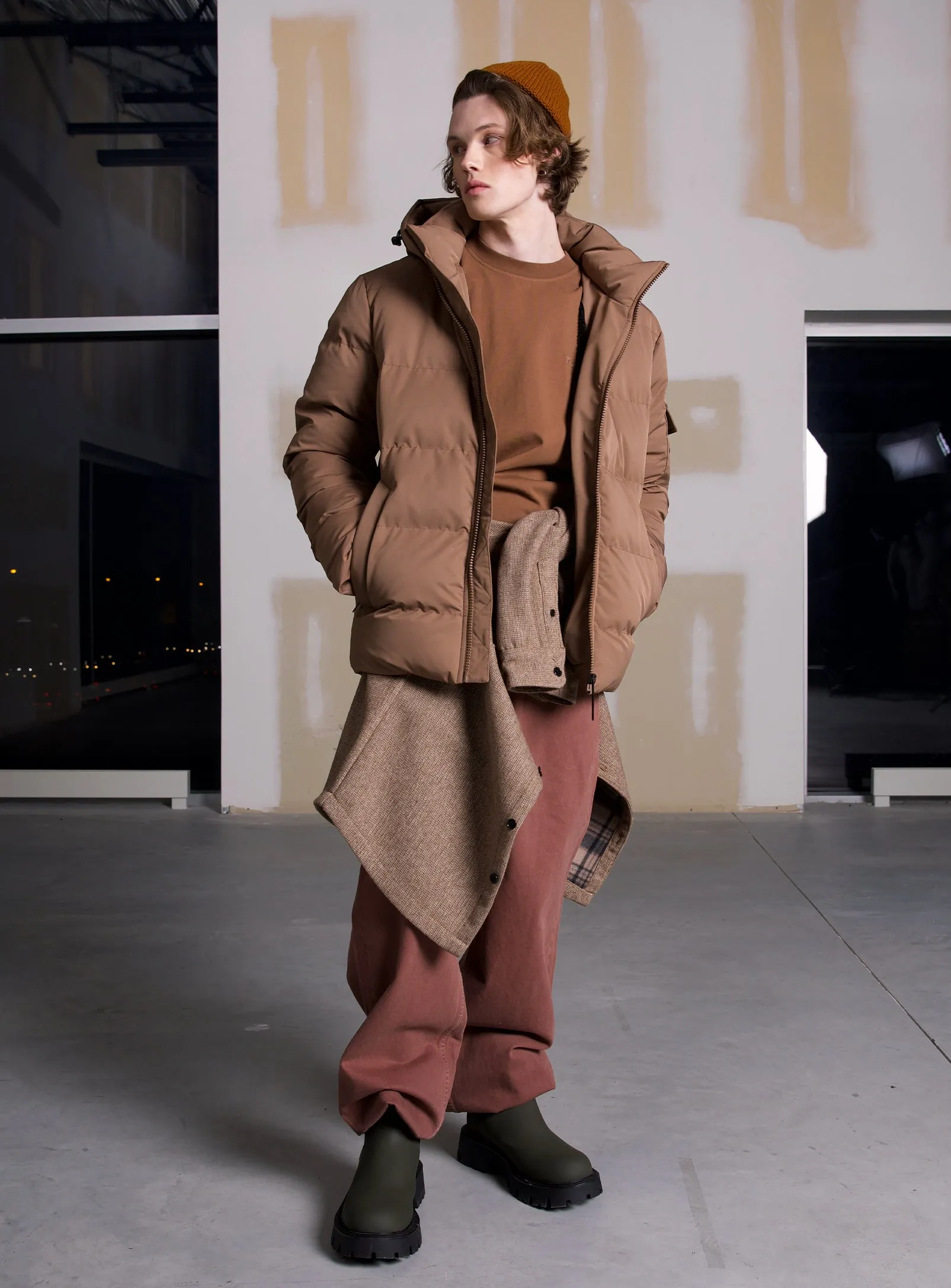 CHESTER | Detachable Hood Quilted Puffer ||CHESTER |Doudoune matelassée avec capuche sold by Point Zero product image thumbnail 5