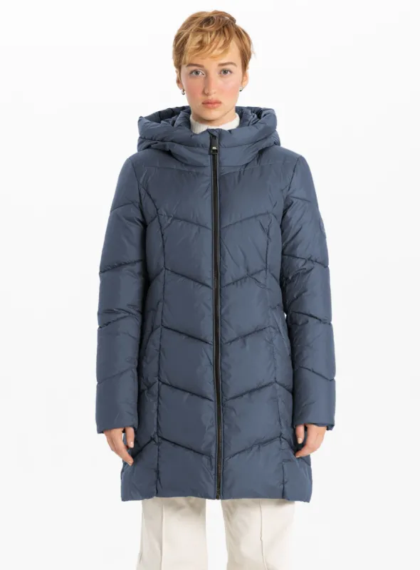 JOSEPHINA | Classic Long Puffer Design ||JOSEPHINA | Design classique de doudoune longue sold by Point Zero