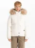 OVALIA | Removable Hood & Fur Bomber|| OVALIA | Capuche amovible et bomber en fourrure sold by Point Zero