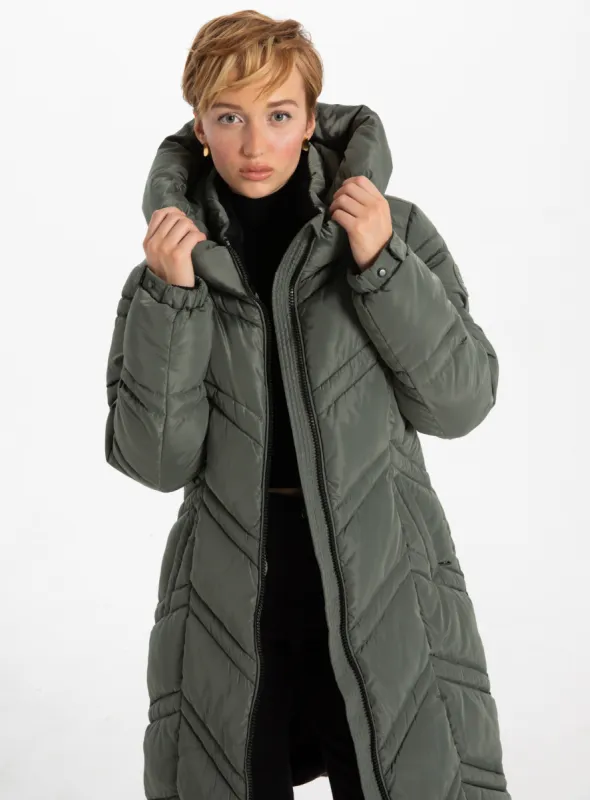 FLORENTINA | Maxi Puffer Jacket || FLORENTINA | Veste polaire maxi sold by Point Zero