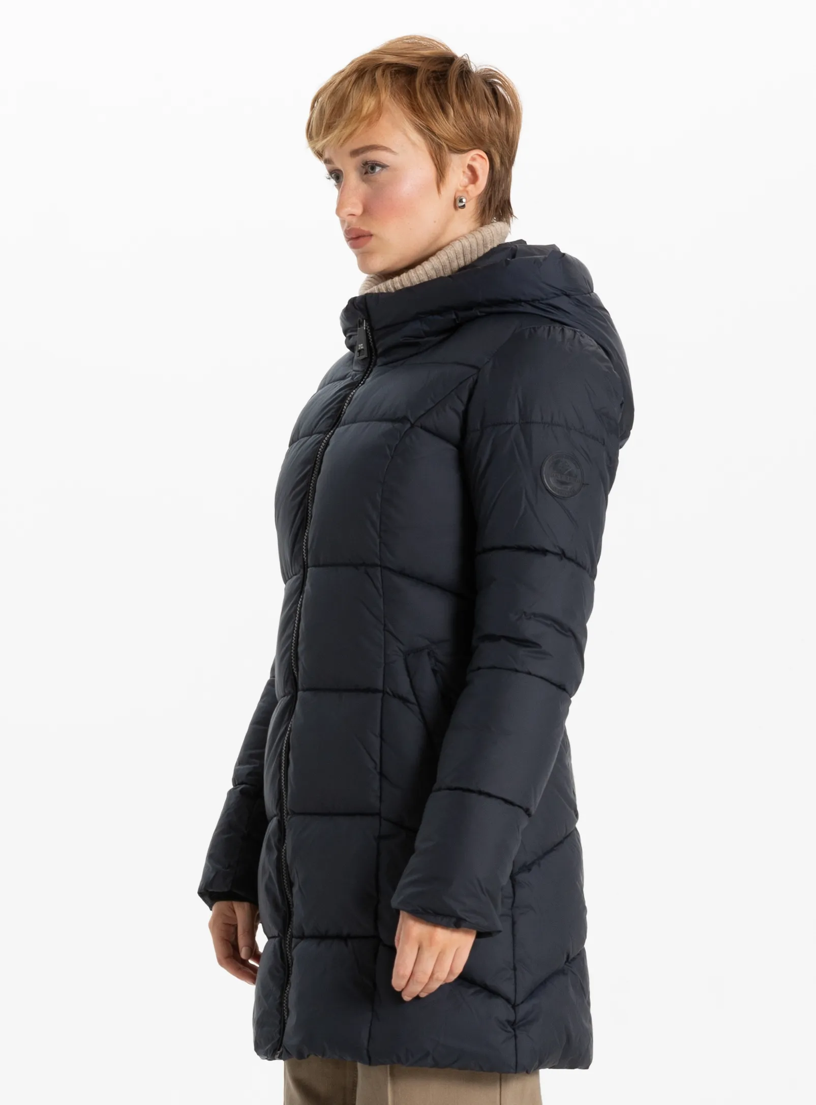 ANASTASIA | Long Puffer || ANASTASIA | Veste polaire longue sold by Point Zero product image thumbnail 3