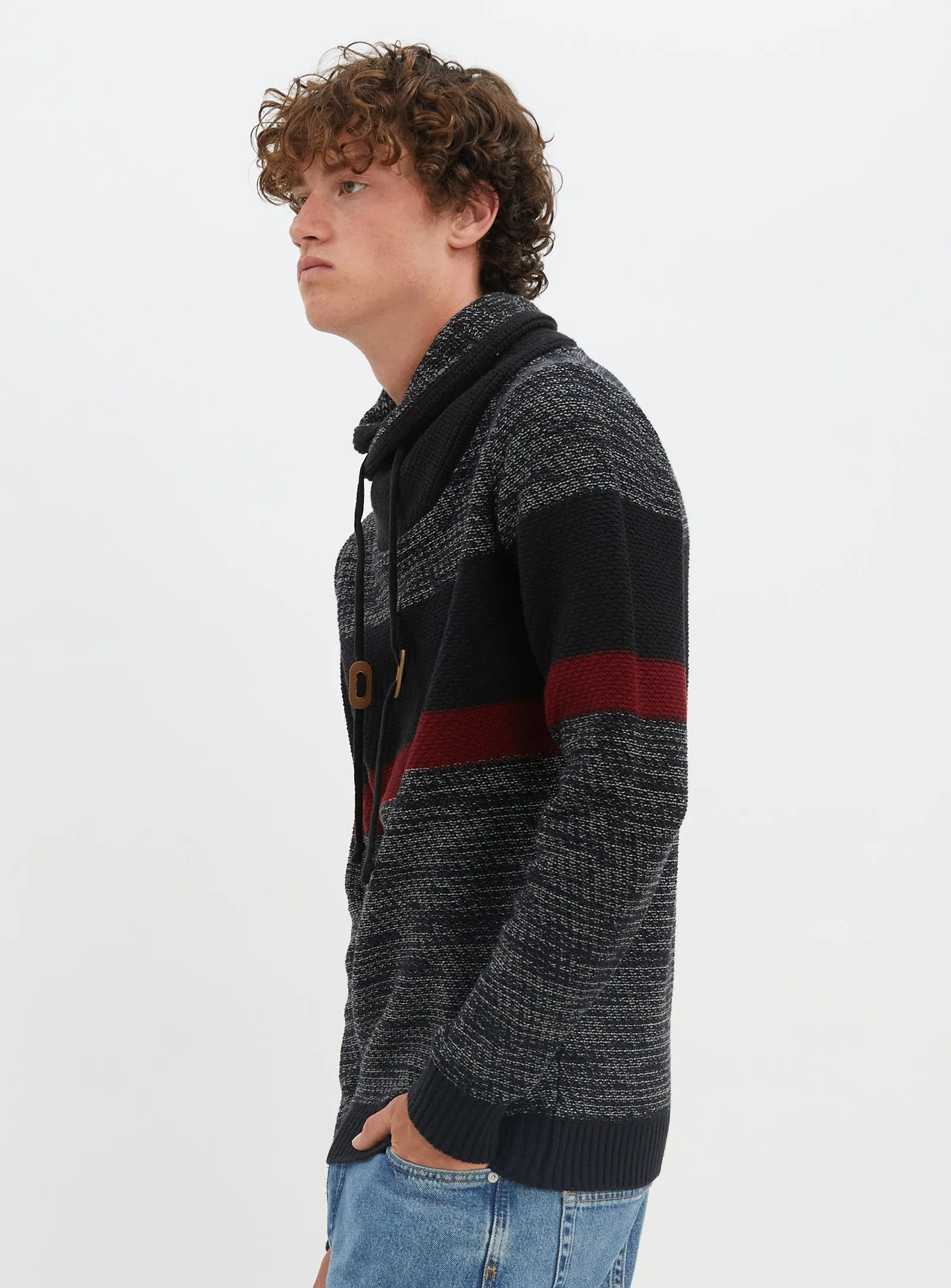MASE | Shawl Collar Sweater || MASE | Pull Col Chale sold by Point Zero product image thumbnail 4