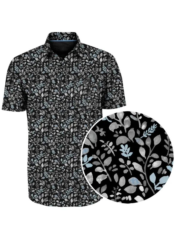 TRAVERS | Print Dry Edition Stretch Shirt|| TRAVERS | Chemise À Imprimé Édition Sèche Extensible sold by Point Zero