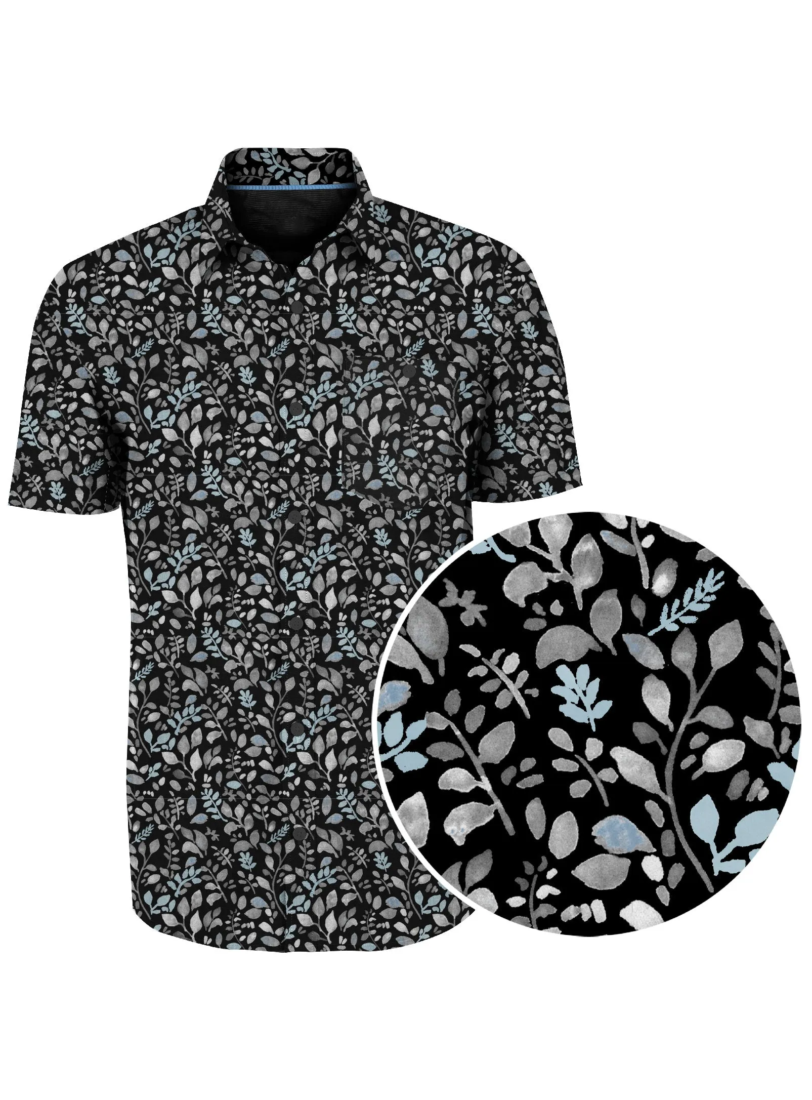 TRAVERS | Print Dry Edition Stretch Shirt|| TRAVERS | Chemise À Imprimé Édition Sèche Extensible sold by Point Zero
