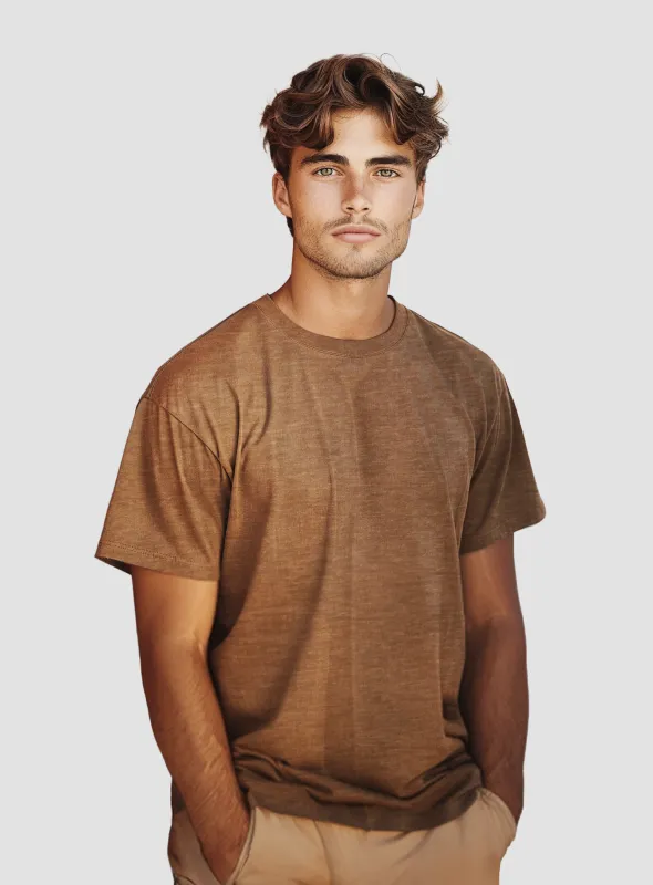 BIX | Organic Cotton T-Shirt||BIX | T-Shirt Col Rond En Coton sold by Point Zero