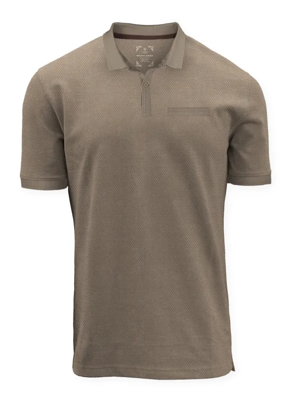 TRENT | Bubble Jacquard Polo || TRENT | Bubble Jacquard Polo sold by Point Zero