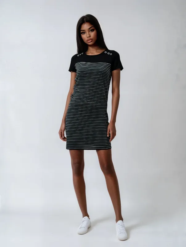 ALEXA | Straight Cut Dress|| ALEXA | Robe À Coupe Droite sold by Point Zero