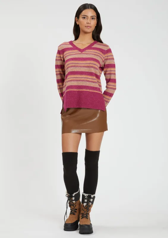 INAYA | Long-Sleeve Striped Sweater || INAYA | Chandail rayé à manches longues sold by Point Zero