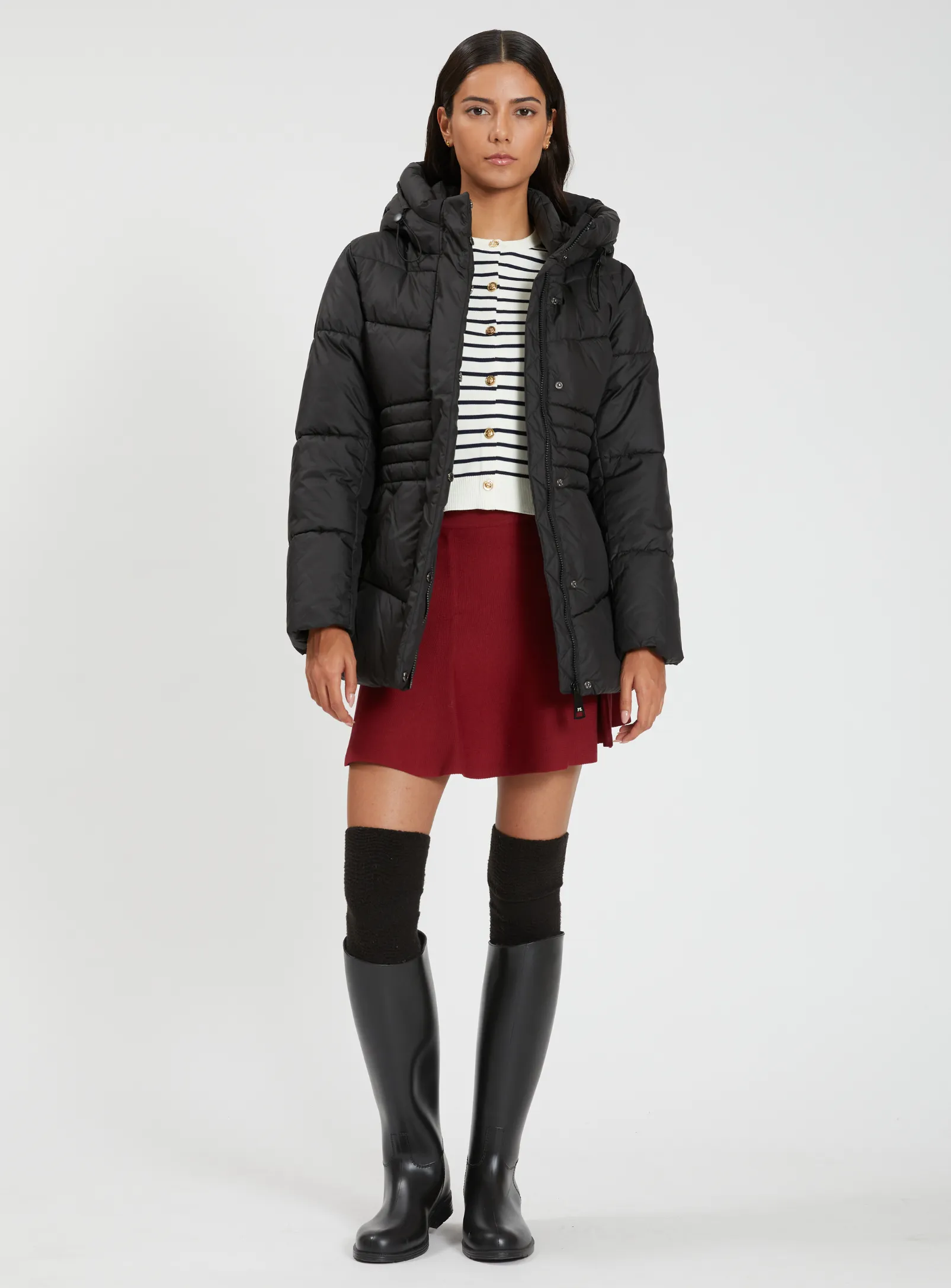 LIETUVA | Mid-length Puffer|| LIETUVA | Doudoune Confort Absolu sold by Point Zero