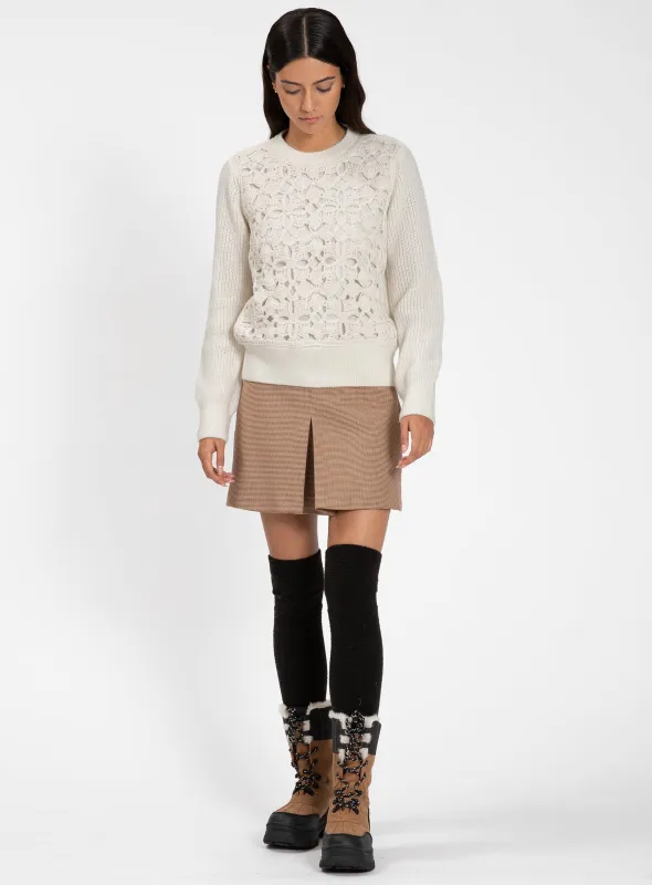 IRINA | Crochet Pattern Sweater || IRINA | Pull motif crochet sold by Point Zero