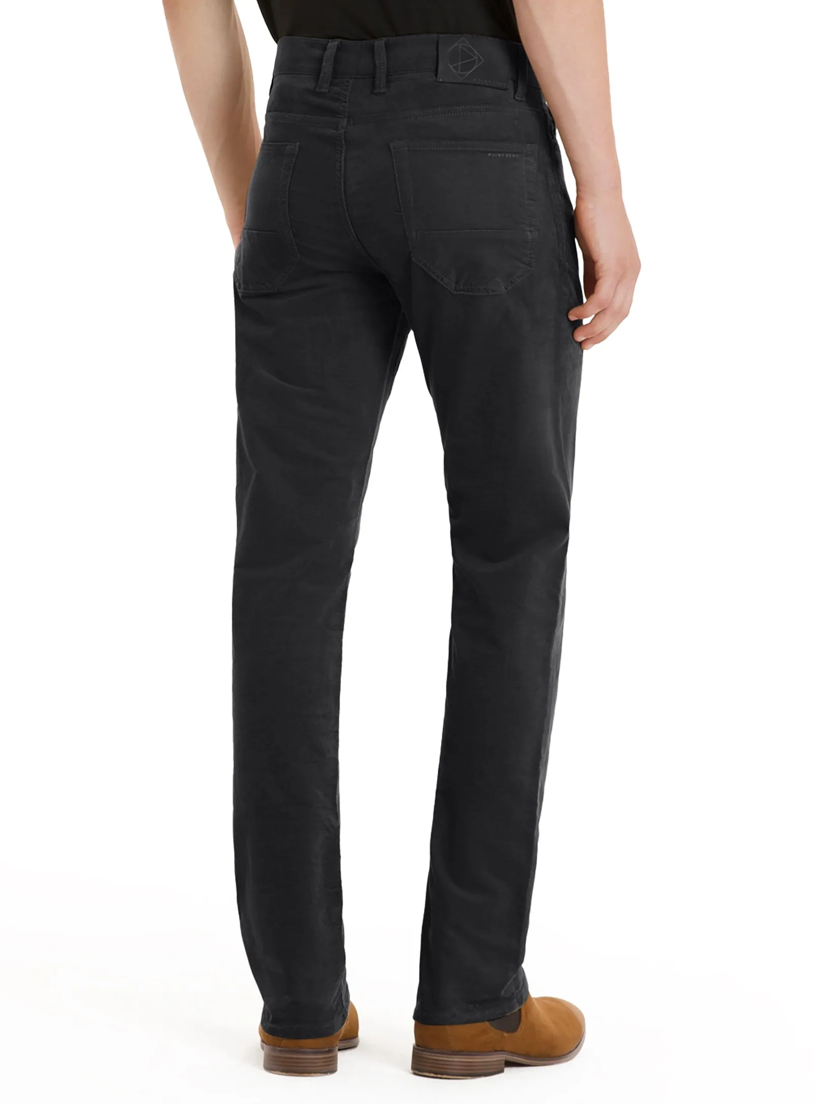 DANNY | Corduroy Stretch 5 Pocket Pants||DANNY | Pantalon en Velours Côtelé Extensible à 5 Poches sold by Point Zero product image thumbnail 4