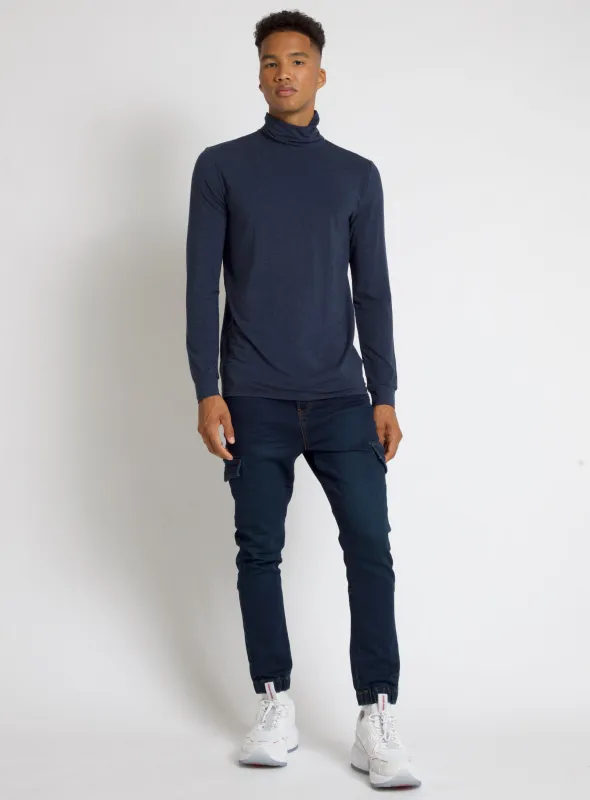 NEL | Dry Edition Turtleneck Long Sleeve T-Shirt || NEL | T-Shirt À Col En V Manche Longue Édition Sec sold by Point Zero