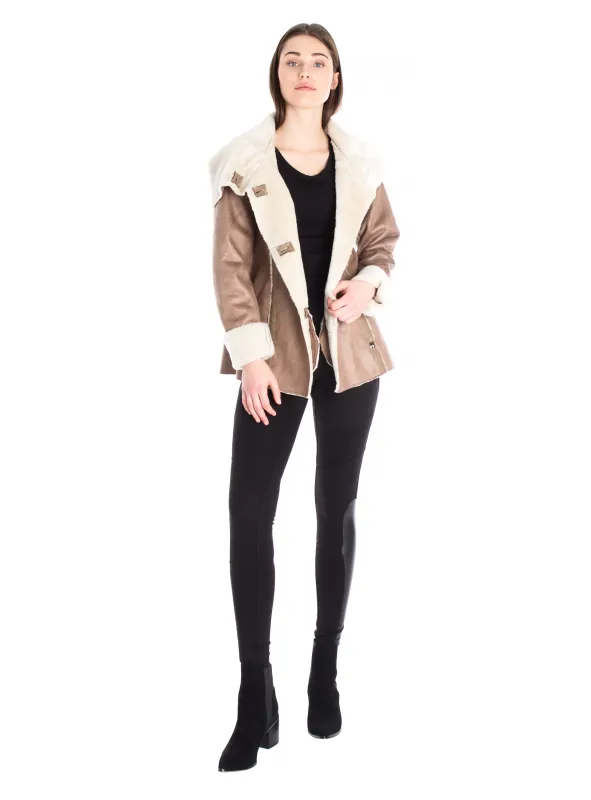 ELSSA |Melton Long Coat||ELSSA | Manteau long en Melton sold by Point Zero