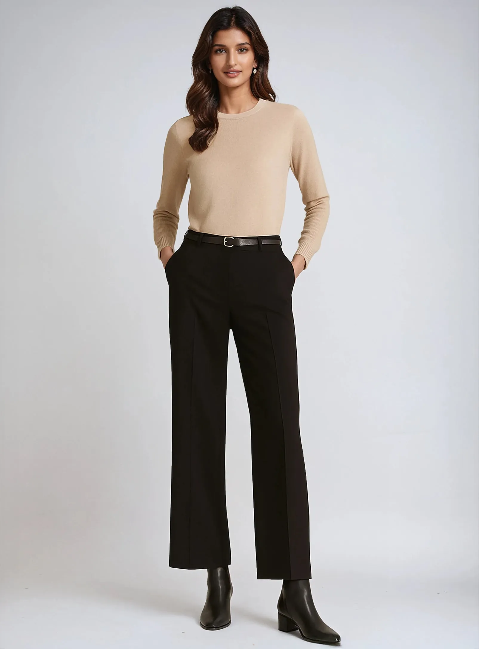 AREA | Wide Leg Ponte Pant ||AREA | Wide Leg Ponte Pant sold by Point Zero