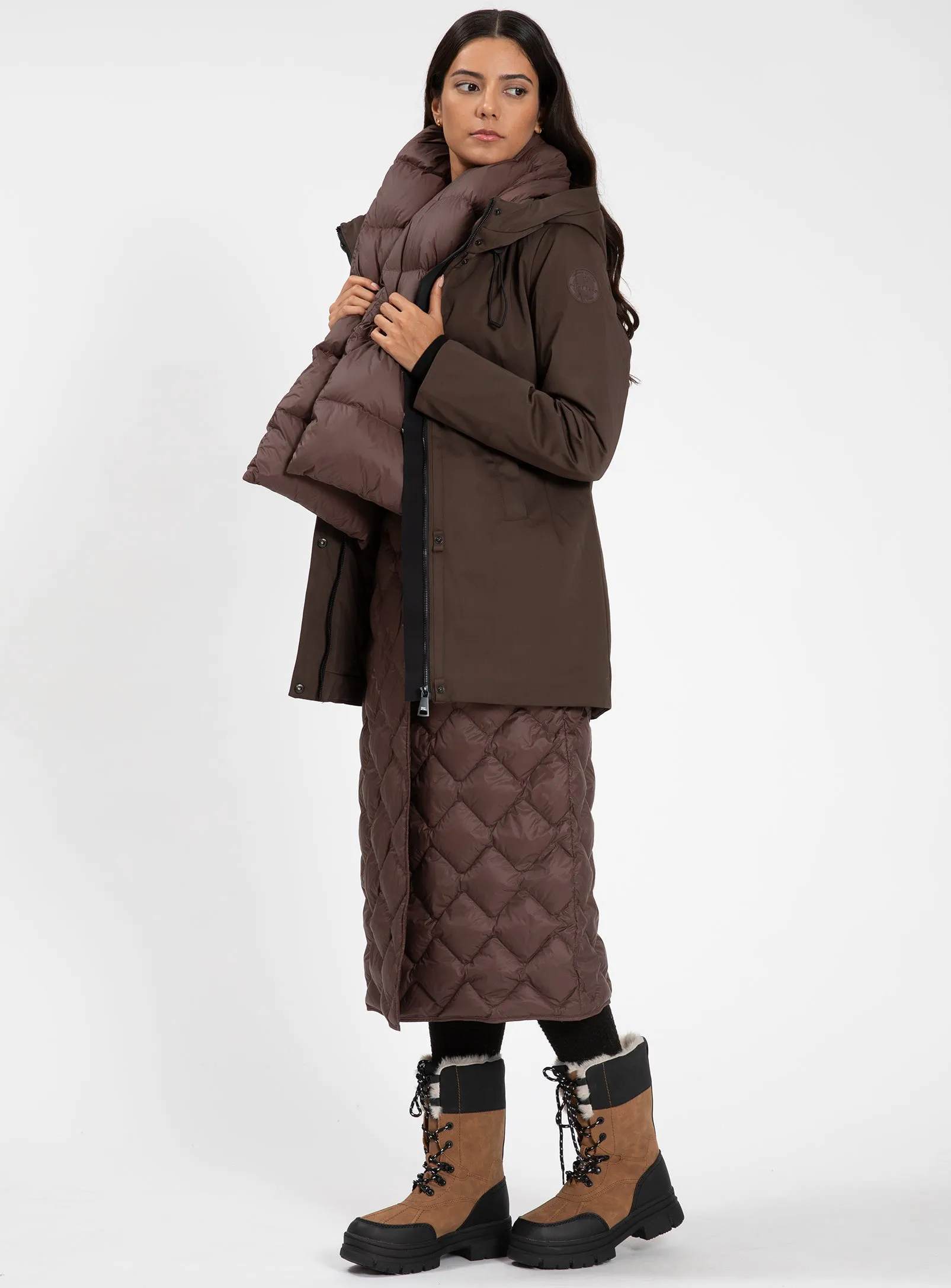 AERIS | Minimalist Hooded Parka || AERIS | Parka à Capuche Minimaliste sold by Point Zero product image thumbnail 5